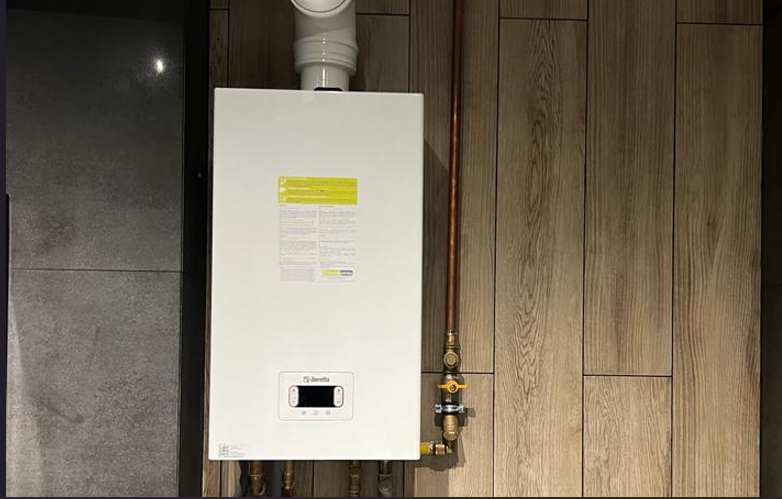 Realizacja - montaż kotła dwufunkcyjnego